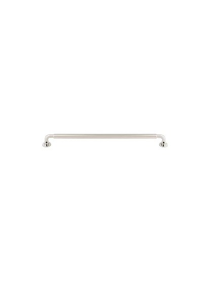 Lily Cabinet Pull - 12 inch Center-to-Center in Polished Nickel.